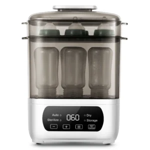 Tieasy 4-in-1 Electric  LED Touch Screen Multi-Function Baby Bottle Sterilizer/Dryer