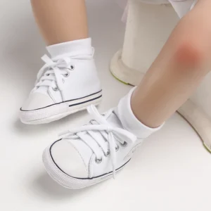 Infant Toddler Canvas Classic Sneakers Anti-Slip