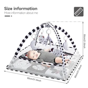 Play Gym Mat Children Newborn Baby Activity Gym 0-36 Months